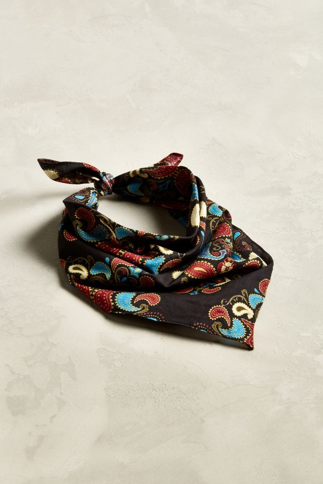 Floral Paisley Bandana #1