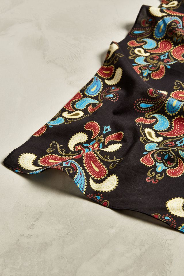 Floral Paisley Bandana #2
