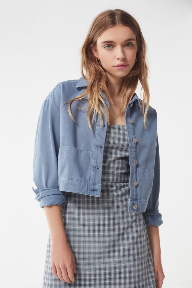UO Cropped Utility Jacket #3