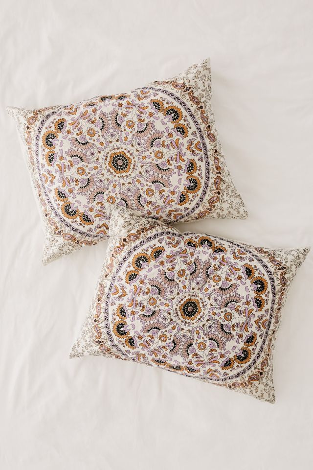 Myra Paisley Jersey Sham Set
