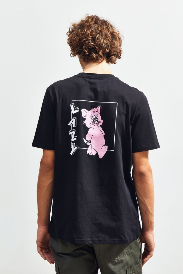 Lazy Oaf Lazy Cat Tee | Urban Outfitters