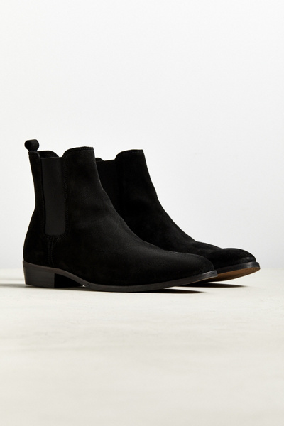 Shoe The Bear Eli Chelsea Boots Black Suede Leather Pointed Toe Mens 45 US 12 Dev Suede Chelsea Boot - Black main image 4