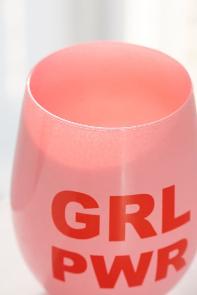 GRL PWR Stemless Wine Glass #1