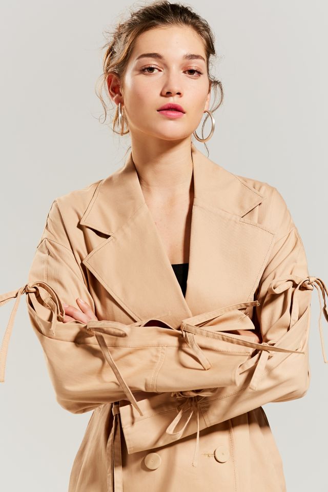 Eyeye Bow-Tie Trench Coat #1