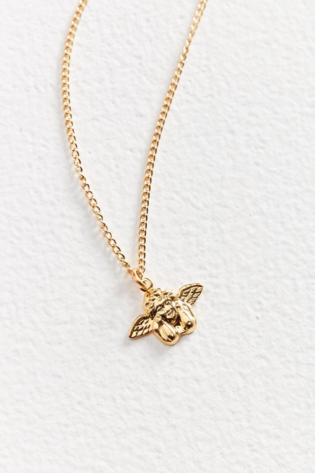 Vintage Fallen Angel Charm Necklace | Urban Outfitters