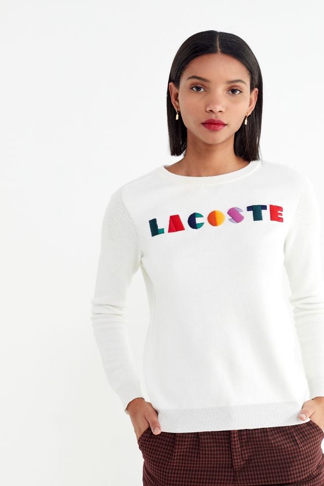 Lacoste Rainbow Logo Sweater #1