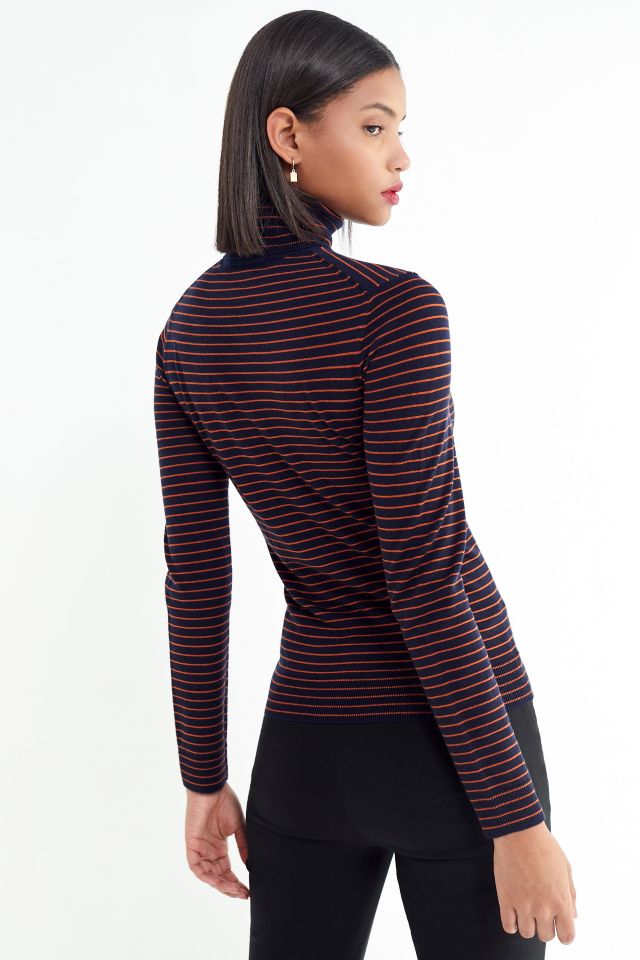 Lacoste Striped Turtleneck Sweater #2