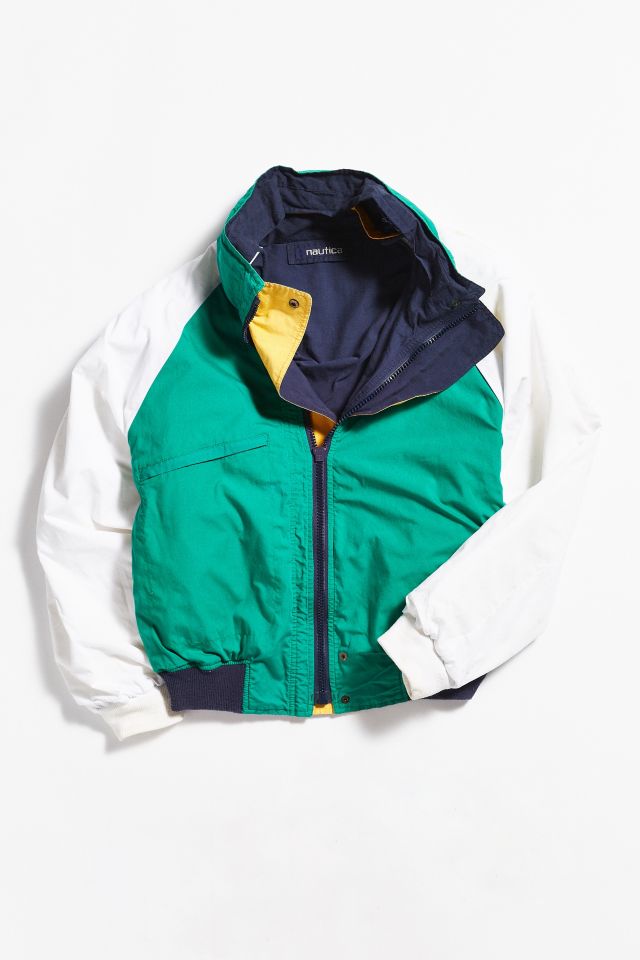 Vintage Nautica Competition Reversible Jacket