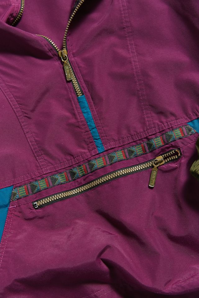 Vintage L. L. Bean Purple Anorak Jacket #3