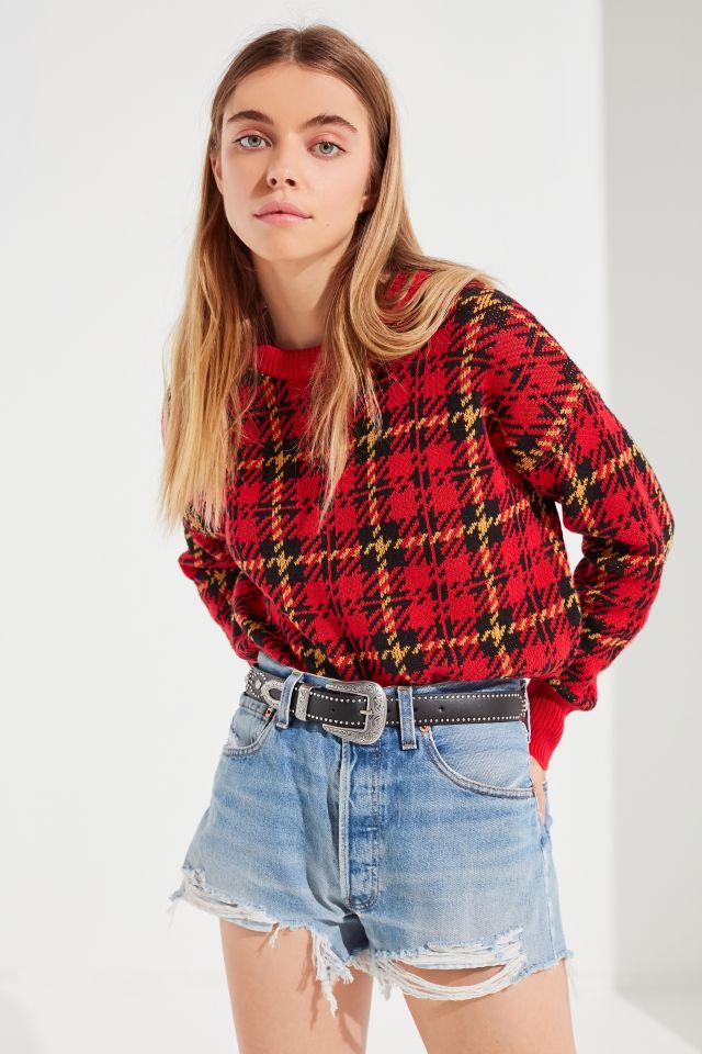 Stud + Stone Metal-Tipped Western Belt #1