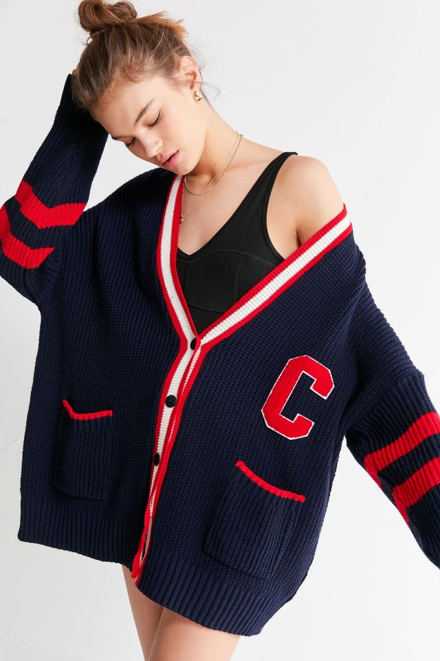 Oversized on sale varsity sweater