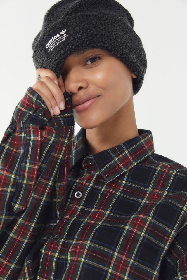 adidas Originals Nova Sherpa Beanie | Urban Outfitters