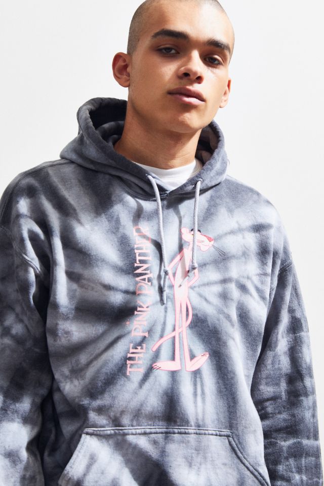 Urban Outfitters Physics Pigment Dye Hoodie Sweatshirt in Pink for Men