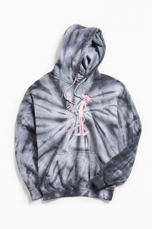 Tie-Dye Pink Panther Hoodie Sweatshirt #1