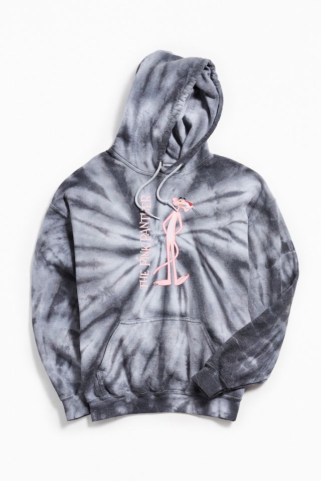 Urban Outfitters Physics Pigment Dye Hoodie Sweatshirt in Pink for Men