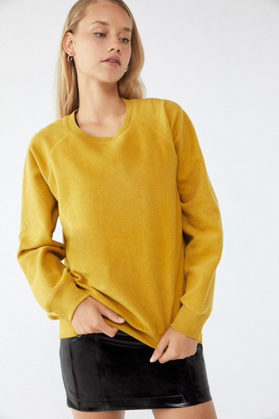 igusa 193 APPLE PIE SWEATSHIRT 黄色 トレーナー 46837894_074_b
