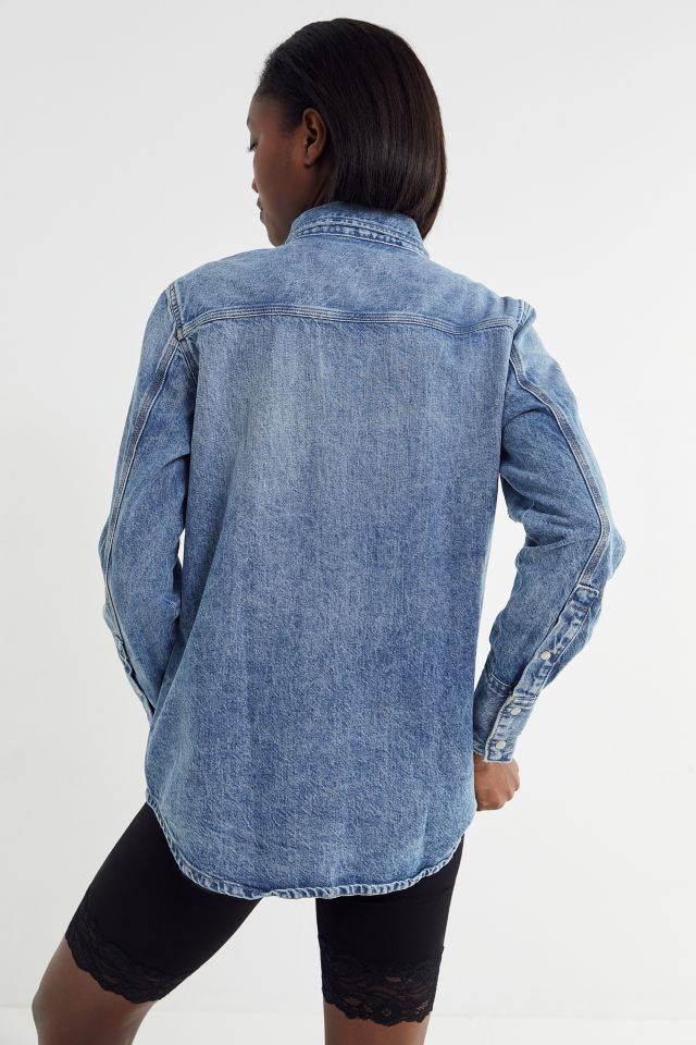 Calvin Klein Jeans Denim Patch Utility Shirt #2