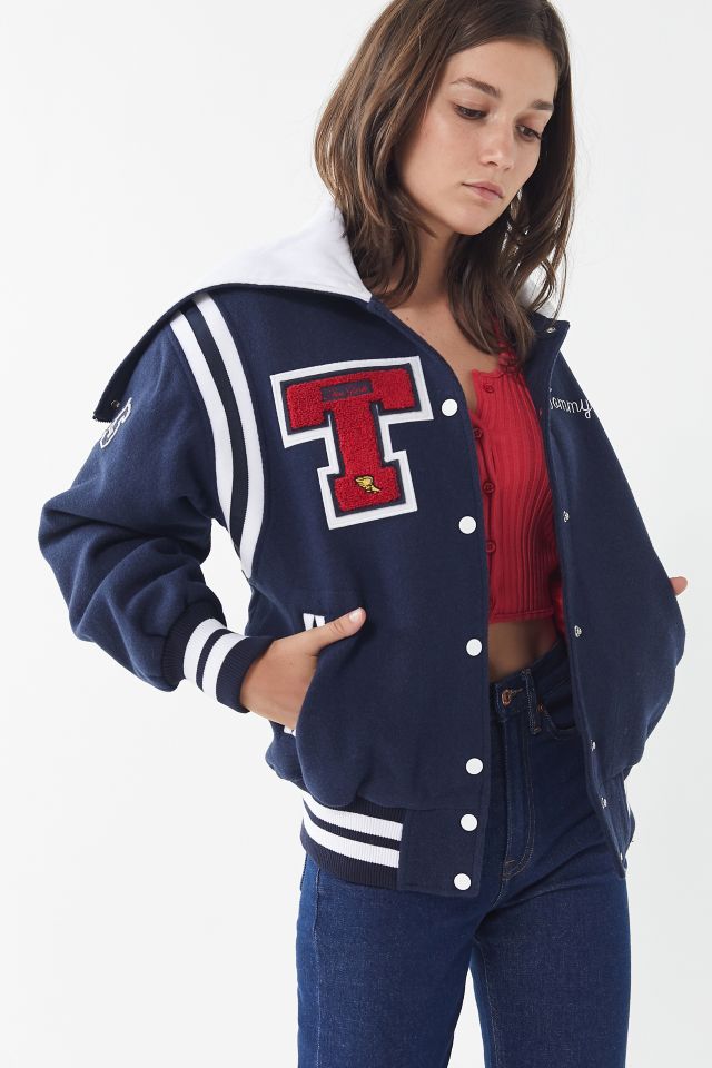 Tommy baseball jacket new arrivals