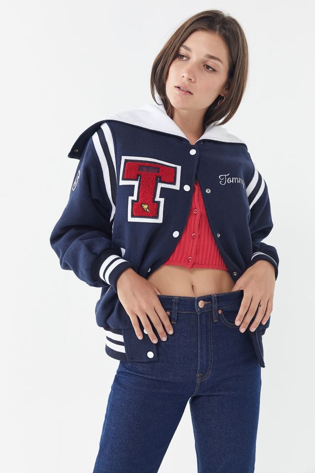 Tommy jeans 2024 varsity jacket