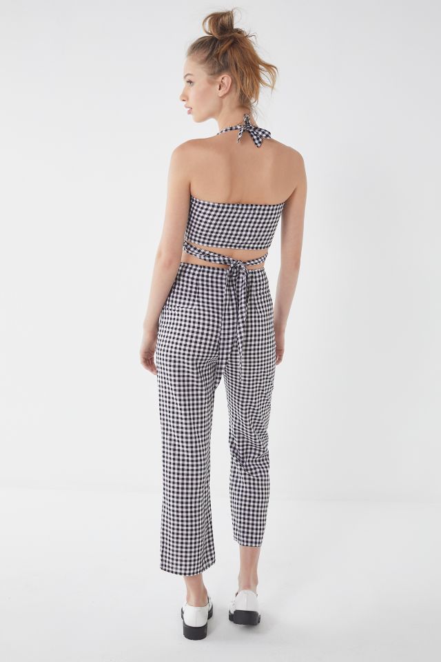 Flynn Skye Parker Gingham Pant Two-Piece Set #1