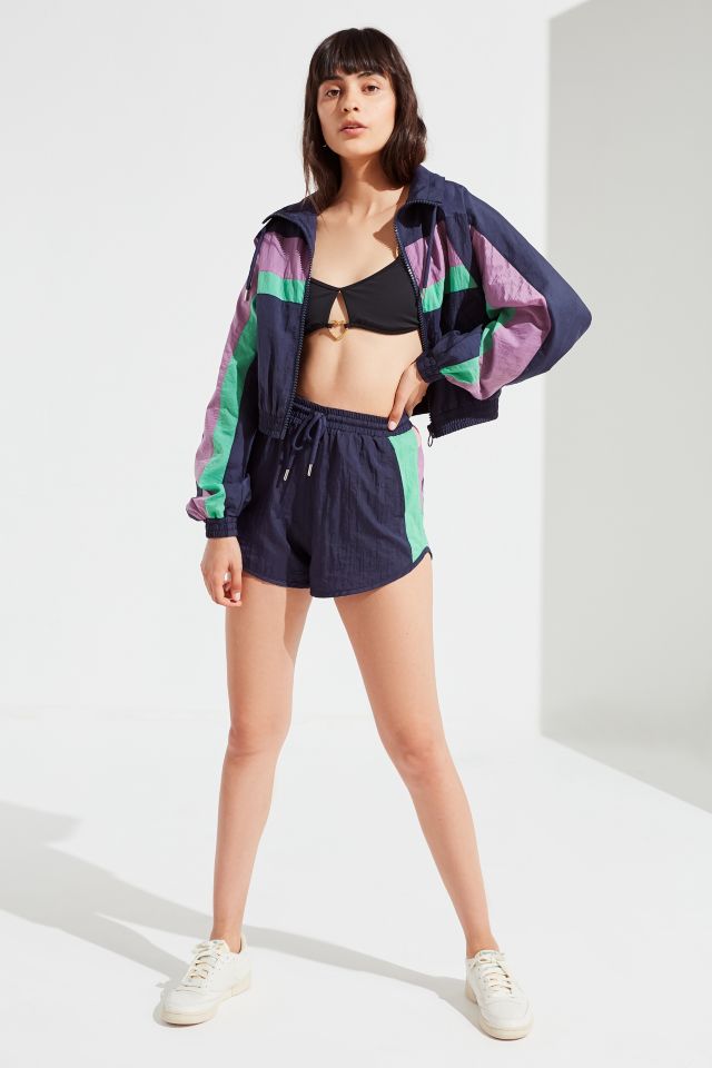 UO Colorblock Windbreaker Jacket #1
