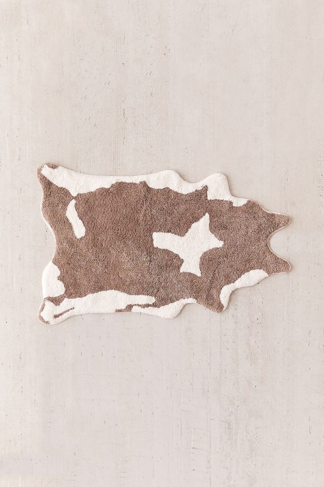 Faux Hide Bath Mat #1