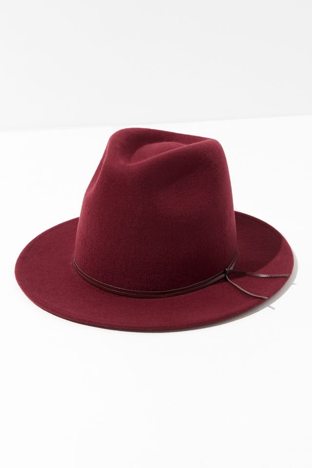 High Crown Felt Fedora #1