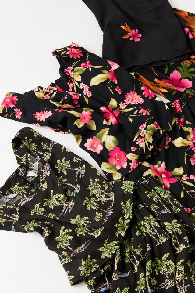 Urban Renewal Remade Tropical Print Two-Piece Set #5