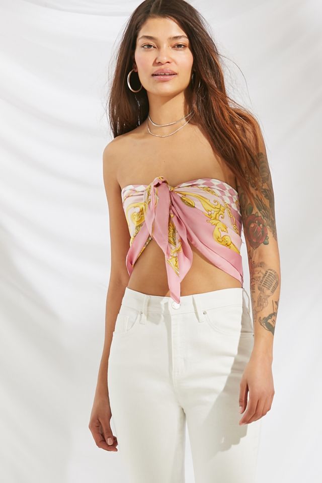 Urban Renewal Remade Bandana Tube Top