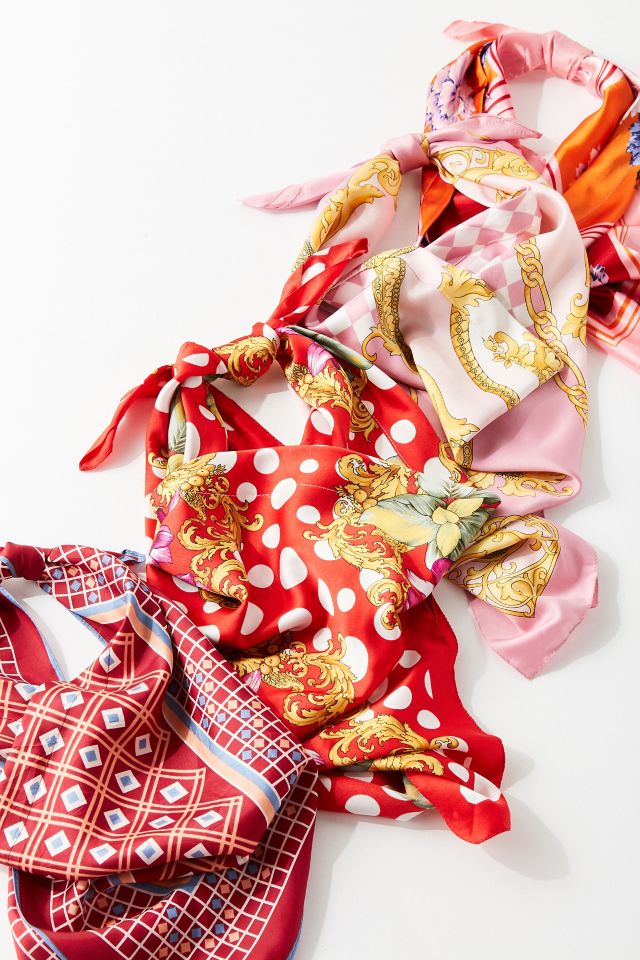 Urban Renewal Remade Tie Scarf Tube Top #4