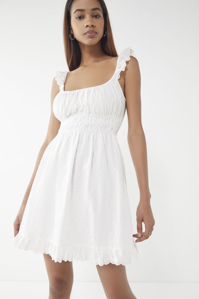 Capulet Gemma Smocked Eyelet Dress | Urban Outfitters