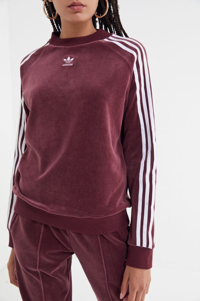 adidas Velvet Crew-Neck Sweatshirt #1