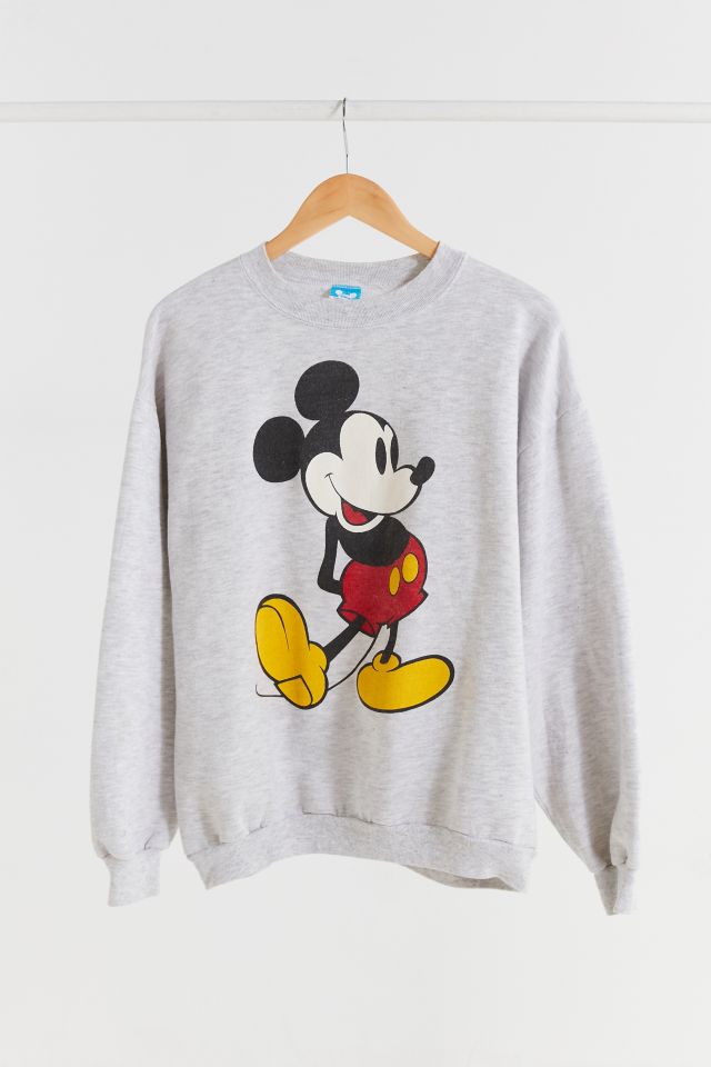 Grey mickey 2025 mouse sweater