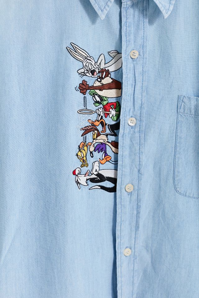 Chemise boutonnée vintage Looney Tunes #1