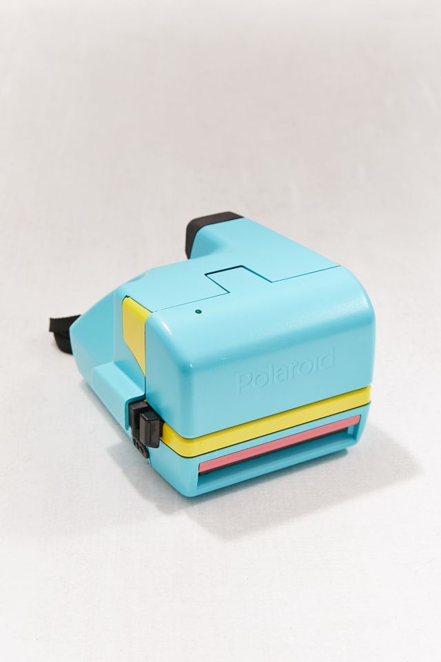 Appareil Photo Instantané Polaroid Originals 600 96 Cam Bleu Frais Remis à Neuf #1