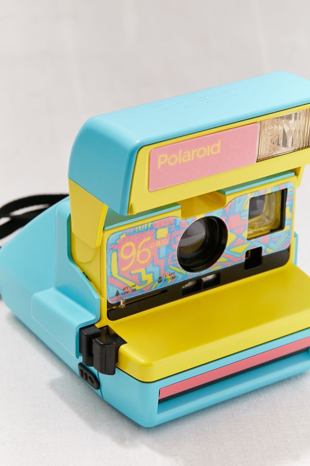 Appareil Photo Instantané Polaroid Originals 600 96 Cam Bleu Frais Remis à Neuf #2
