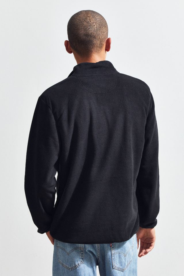 Stussy Polar Fleece Quarter-Zip Pullover Sweatshirt  #3