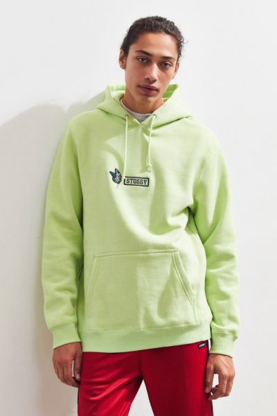 Stussy Butterfly Embroidered Hoodie Sweatshirt | Urban