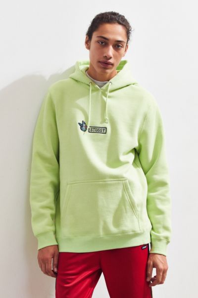 Stussy Butterfly Embroidered Hoodie Sweatshirt | Urban Outfitters