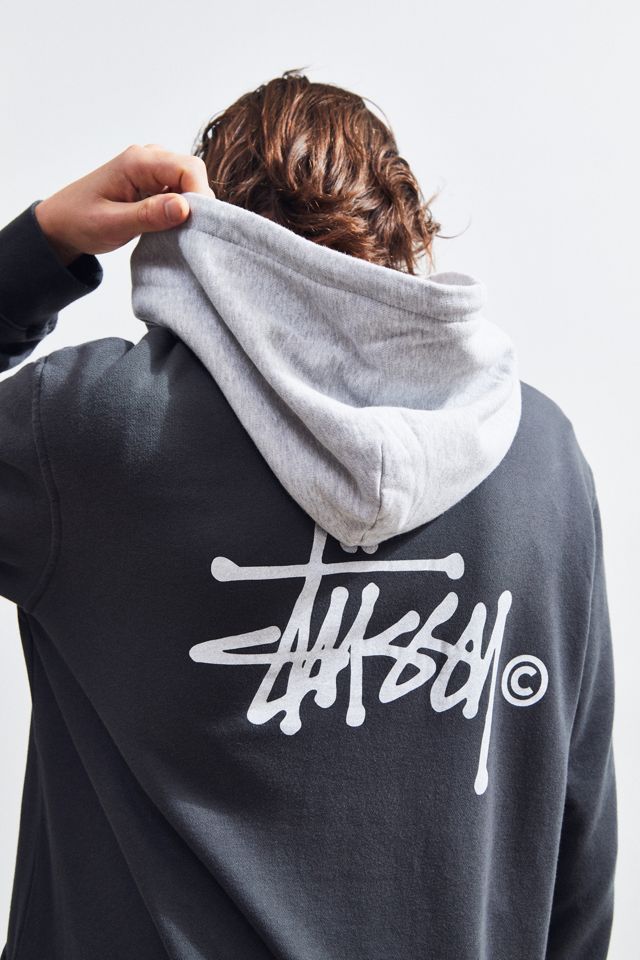Stussy Two-Tone Hoodie Sweatshirt | Urban Outfitters