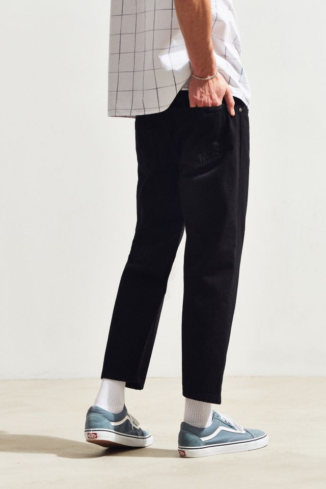 Dr. Denim Otis Black Wash Cropped Jean #3