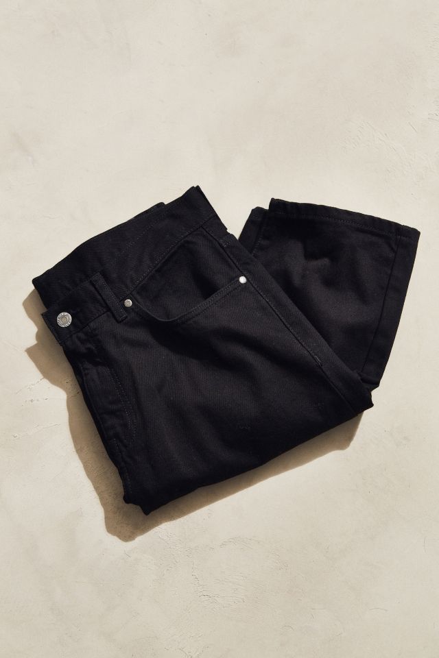 Dr. Denim Otis Black Wash Cropped Jean #4