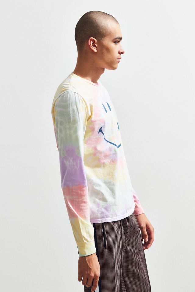 Tie-Dye Smile Long Sleeve Tee #3