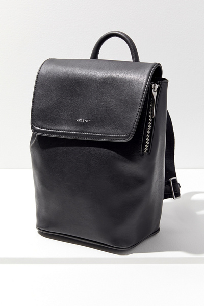 fabi mini black backpack Matt & Nat Fabi Mini Backpack