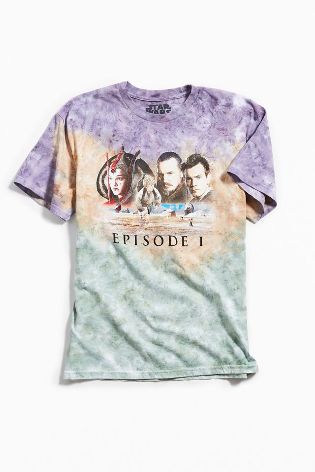 Star Wars Episode I Tie-Dye Tee Urban Outfitters