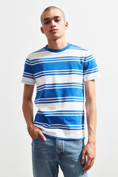UO Crepe Stripe Tee | Urban Outfitters
