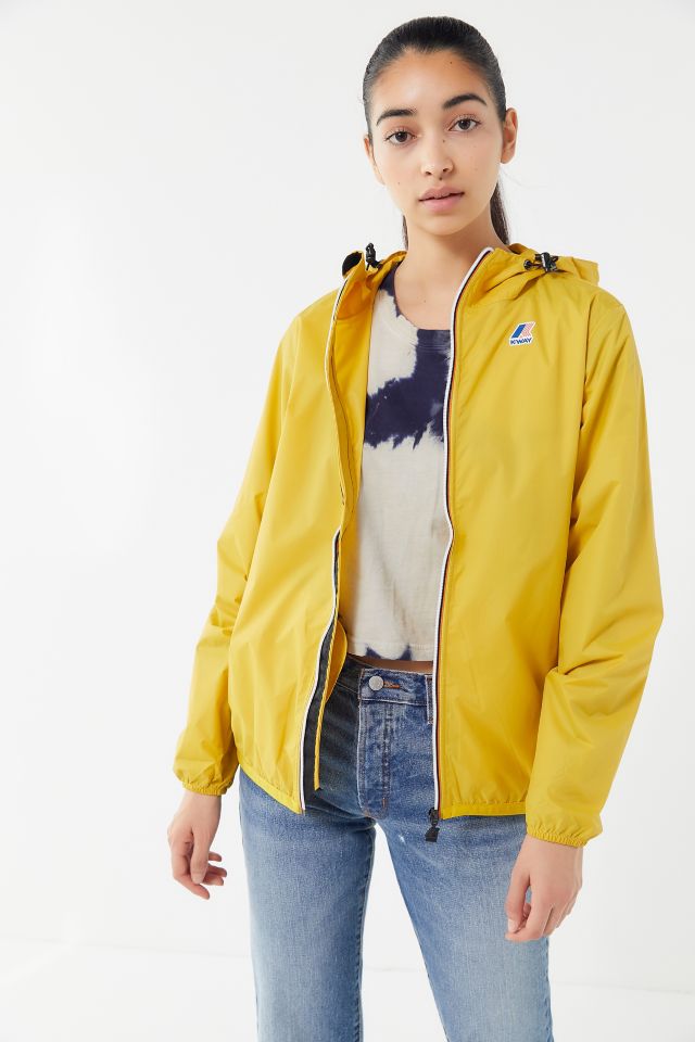 K-Way Claude Zip-Front Windbreaker Jacket | Urban Outfitters