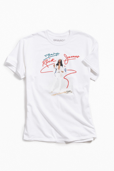T-shirt Unisex Rick James - Album « Dustin' Out Of L Seven » - Marque Gildan - Taille Unique