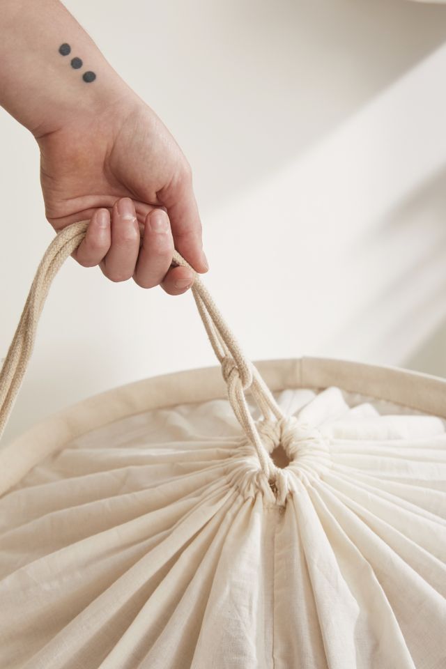 Wash Me Printed Canvas Laundry Bag #2