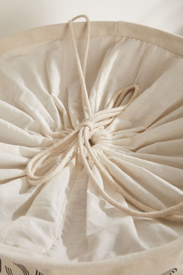 Wash Me Printed Canvas Laundry Bag #3